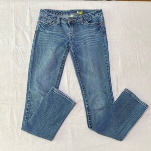 Aeropostale blue jeans in good condition size 3 in juniors